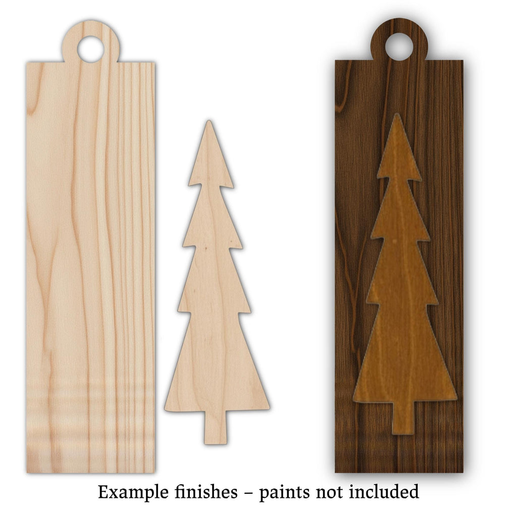 DIY Christmas Tree Ornaments - Blank Single or Bulk Christmas Ornament Handcrafted Bulk Wholesale DIY Unpainted Paint Party Family Craft