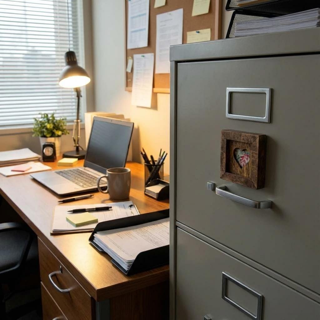 Reclaimed Quilt Heart Wood Magnet or Sign – Mini Rustic Valentine Decor – Handmade Fabric Heart – Farmhouse Shelf Sitter