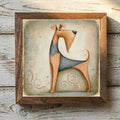 Airedale Terrier - Tan with Grizzle
  Saddle Tan with Grizzle Saddle - Variation 1