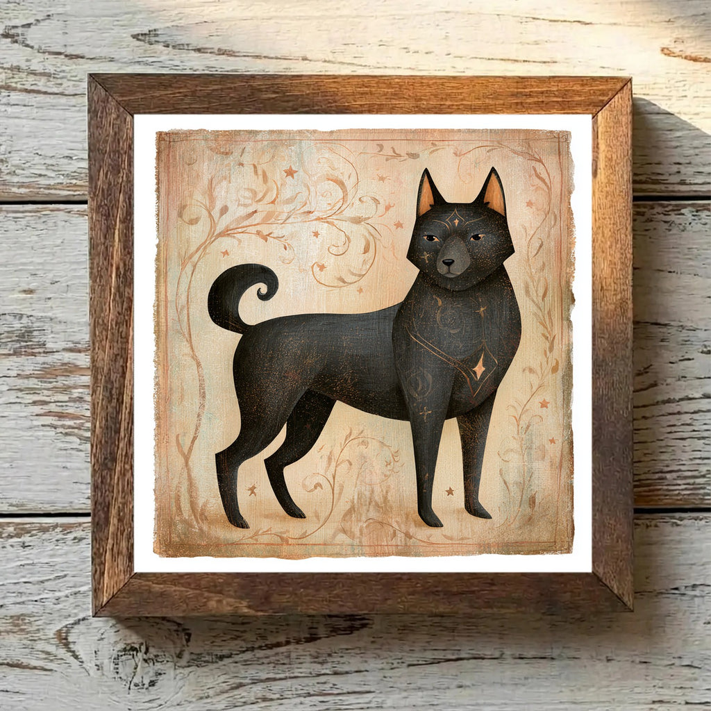 Akita Black - Variation 3