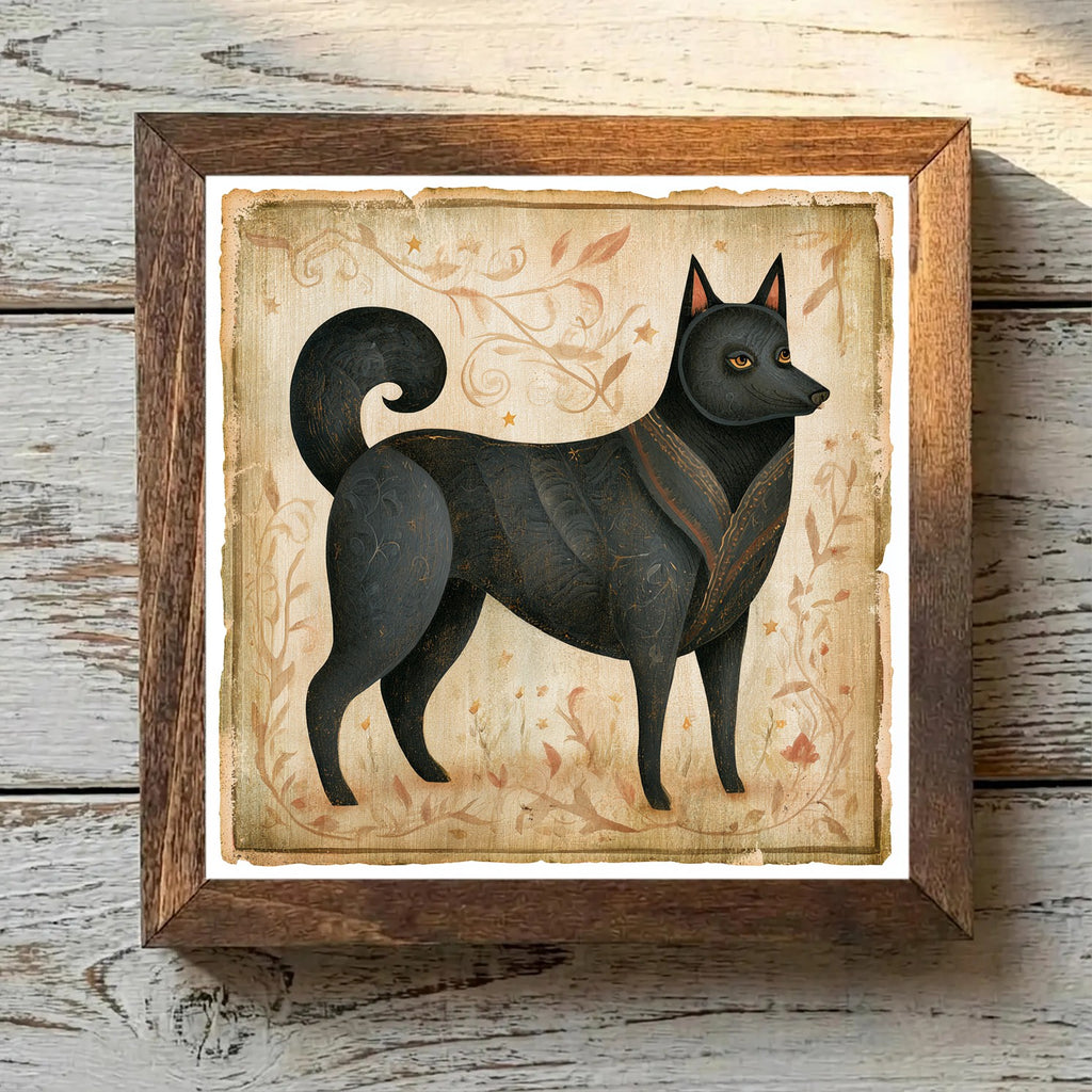 Akita Black - Variation 4