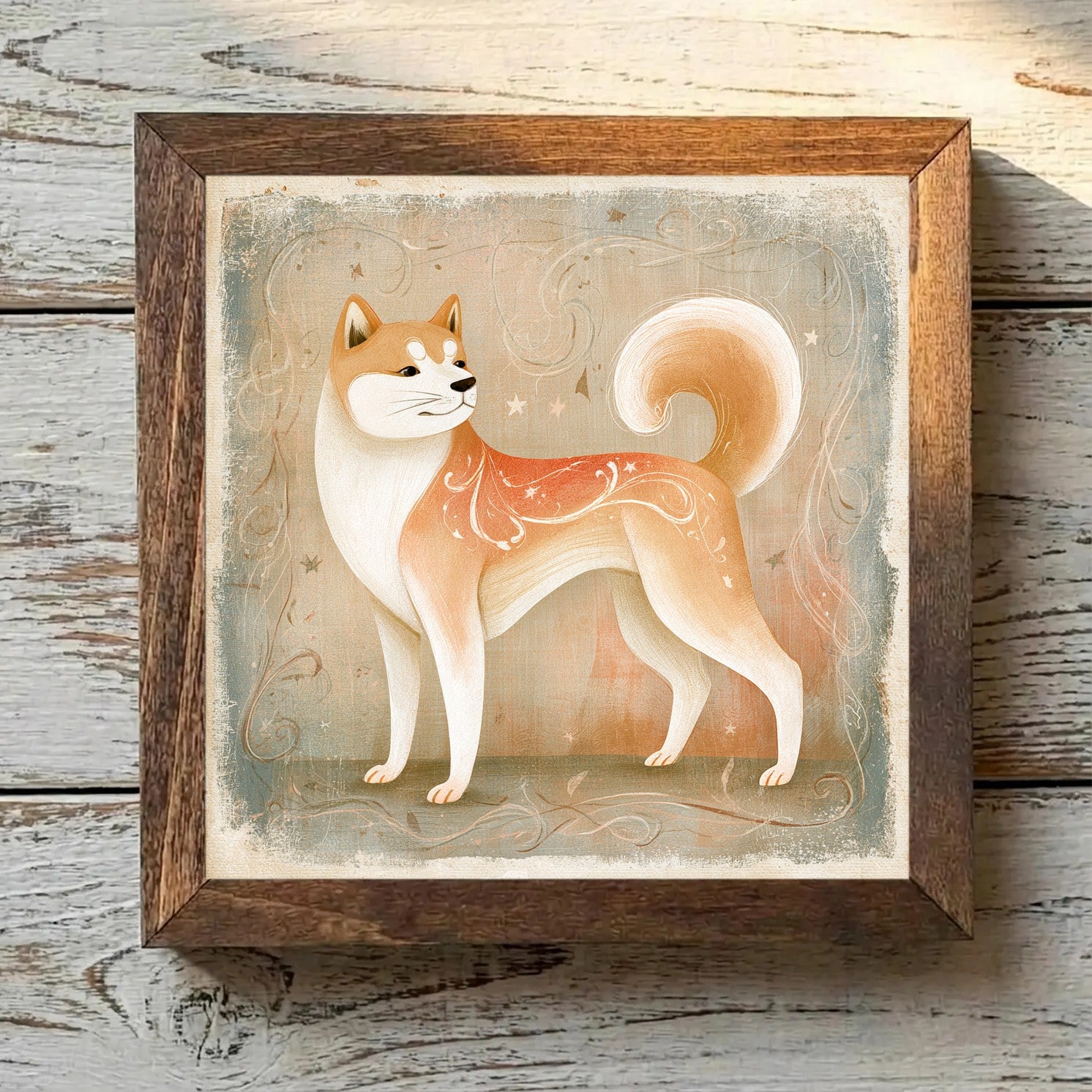 Akita Red Fawn - Variation 4