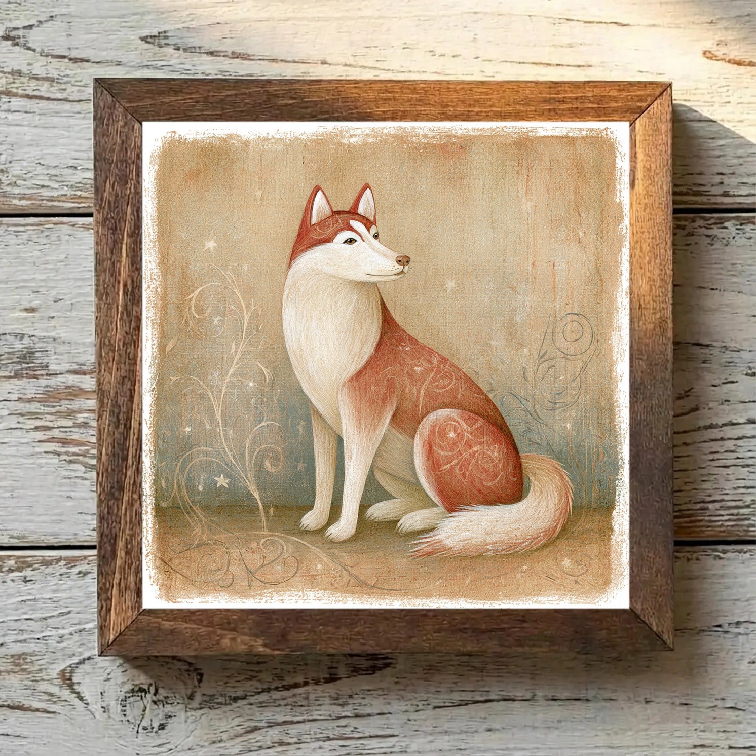 Alaskan Malamute Red & White - Variation 1