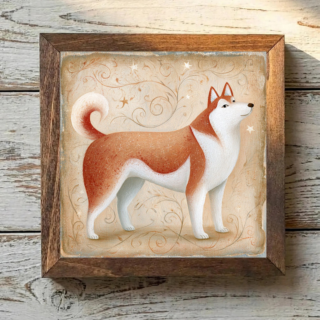 Alaskan Malamute Red & White - Variation 3