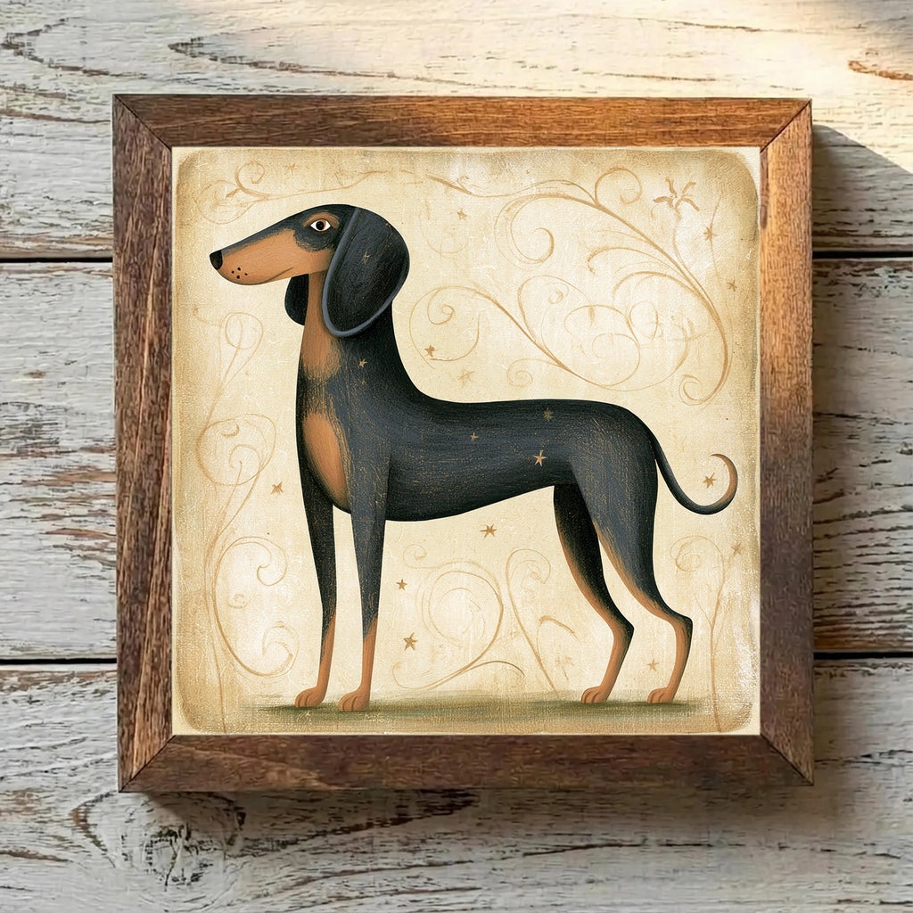 American Foxhound Black & Tan - Variation 4