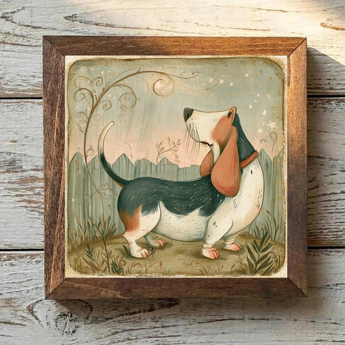 Basset Hound Tricolor - Variation 2