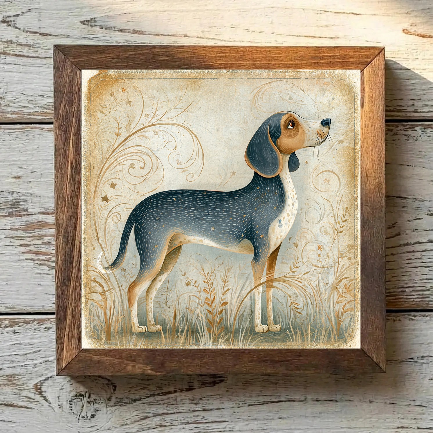 Beagle Blue Tick - Variation 4