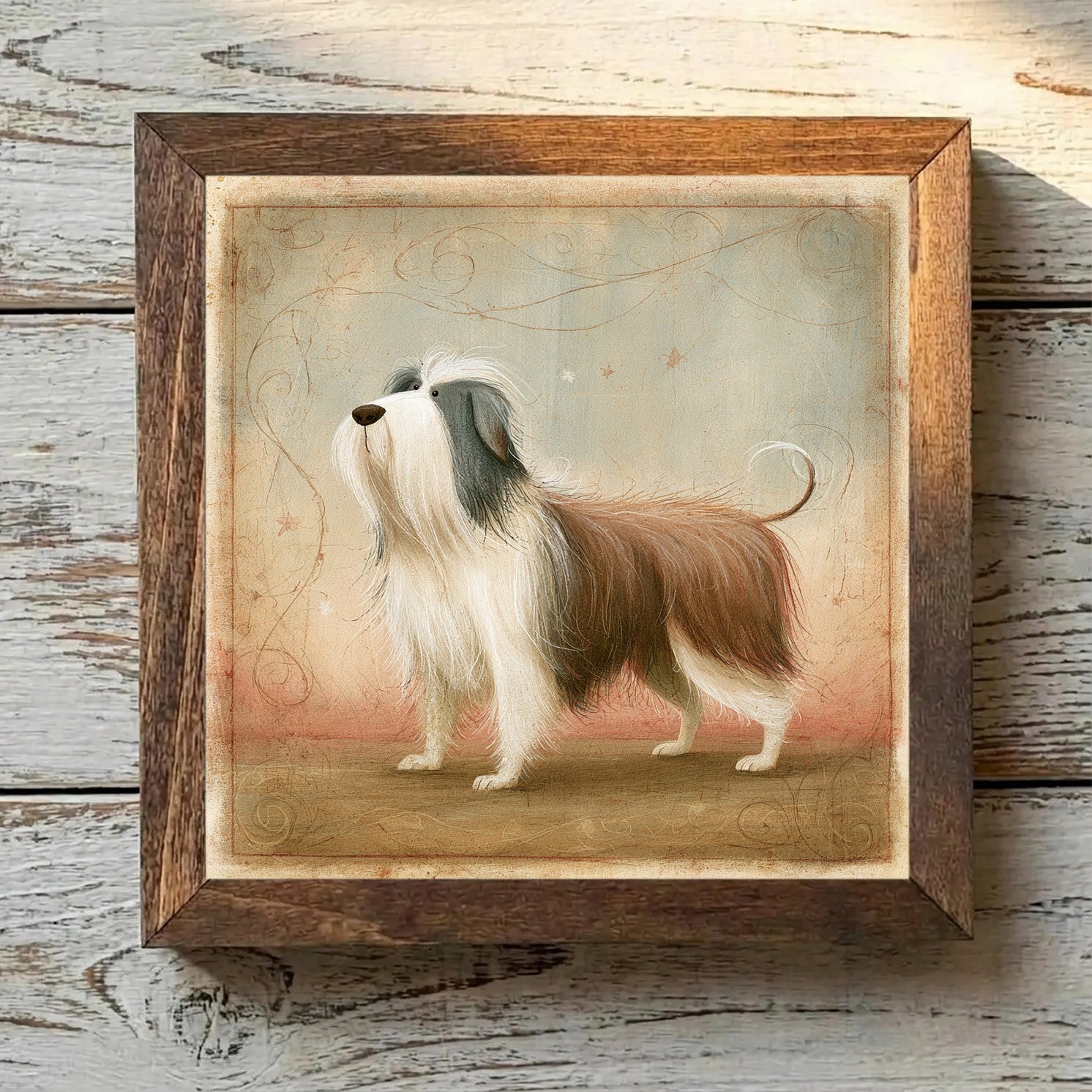 Bearded Collie Brown - Variation 2