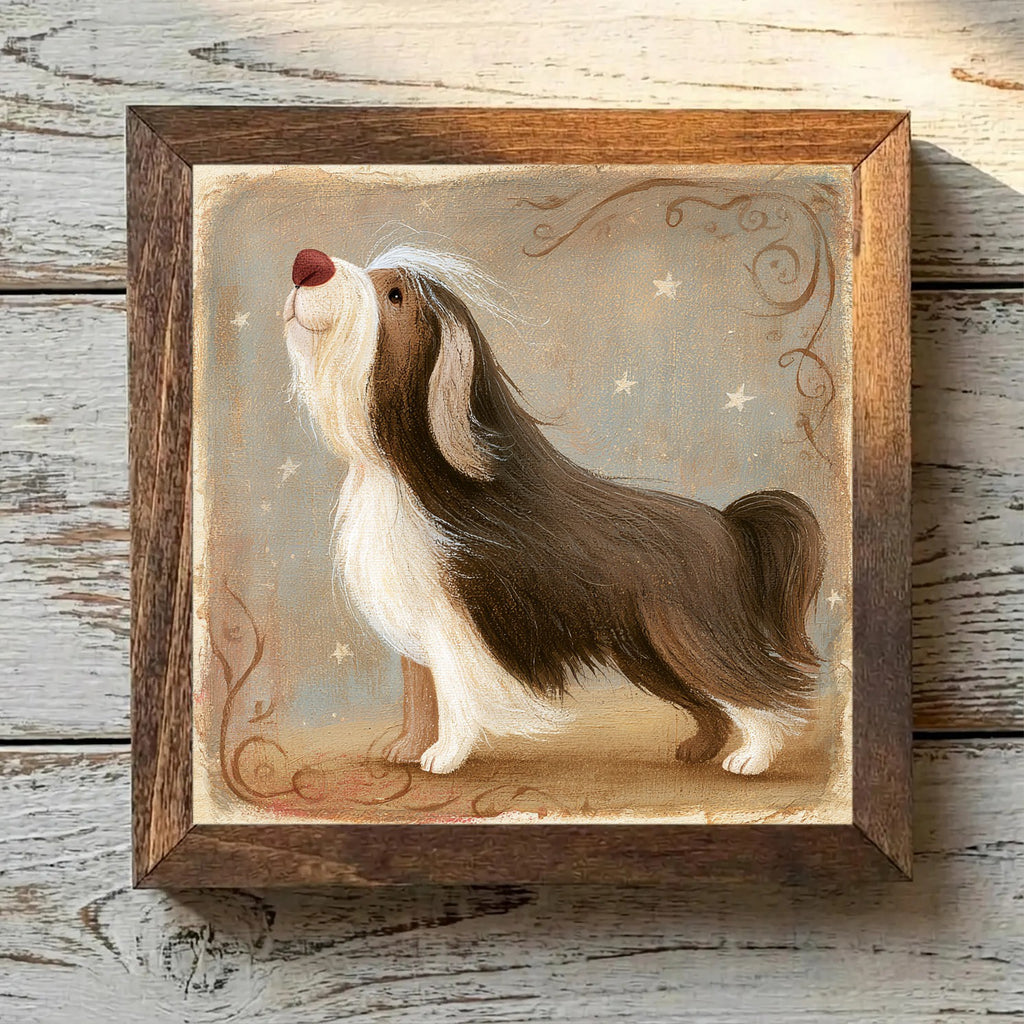 Bearded Collie Brown - Variation 3