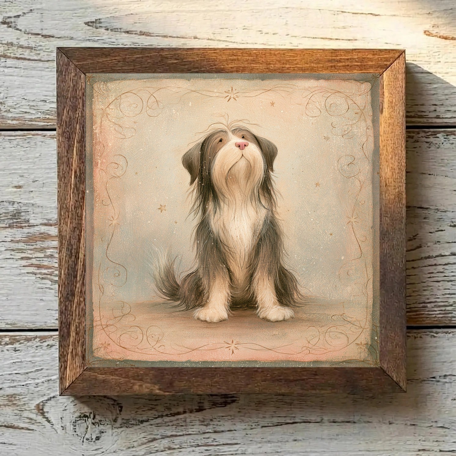 Bearded Collie Brown - Variation 4