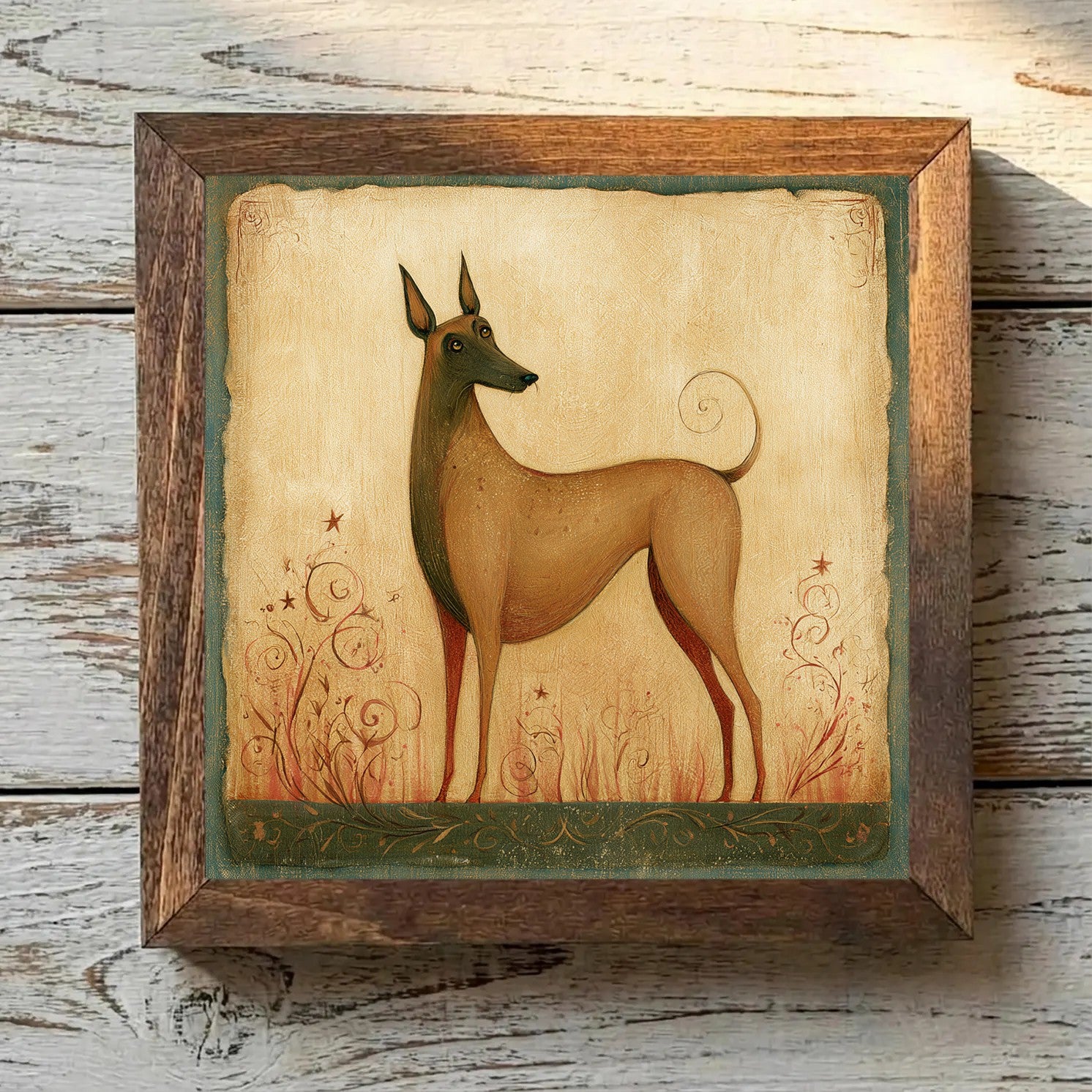 Belgian Malinois Mahogany - Variation 3