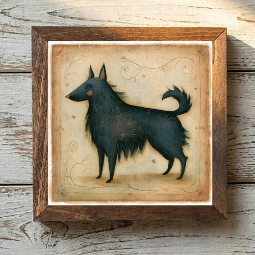 Belgian Sheepdog Black - Variation 1