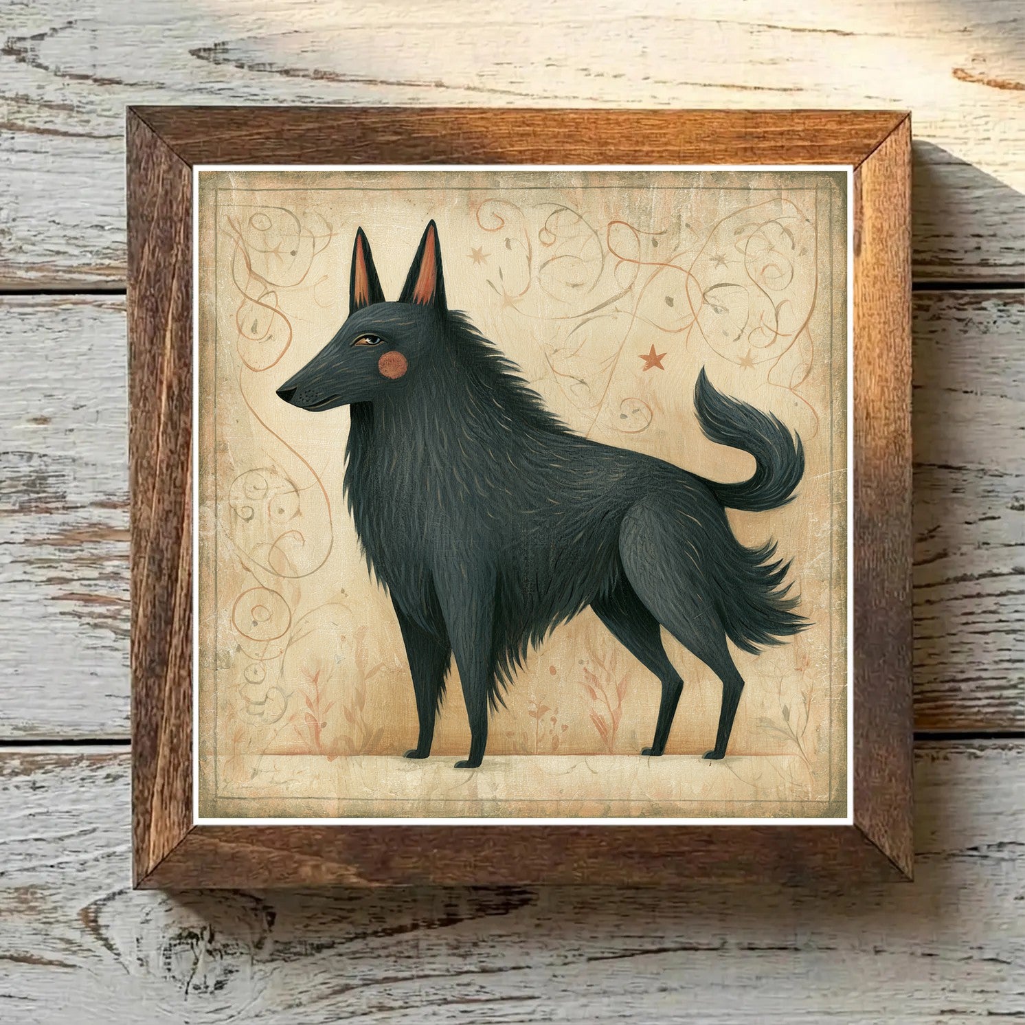 Belgian Sheepdog Black - Variation 2