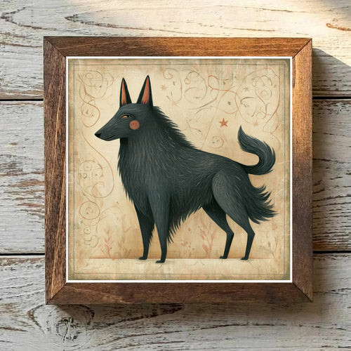 Belgian Sheepdog Black - Variation 2