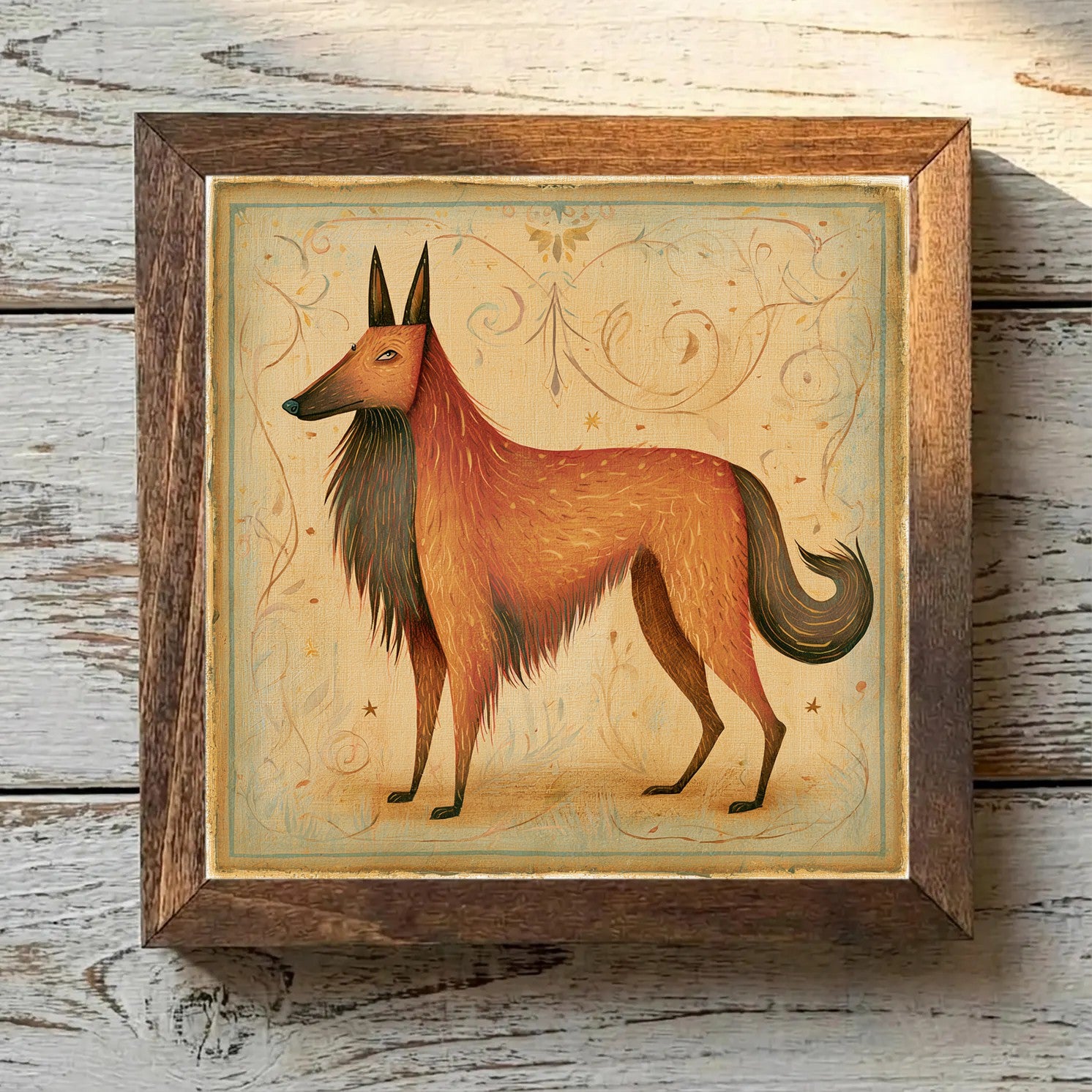 Belgian Tervuren Russet Mahogany - Variation 1