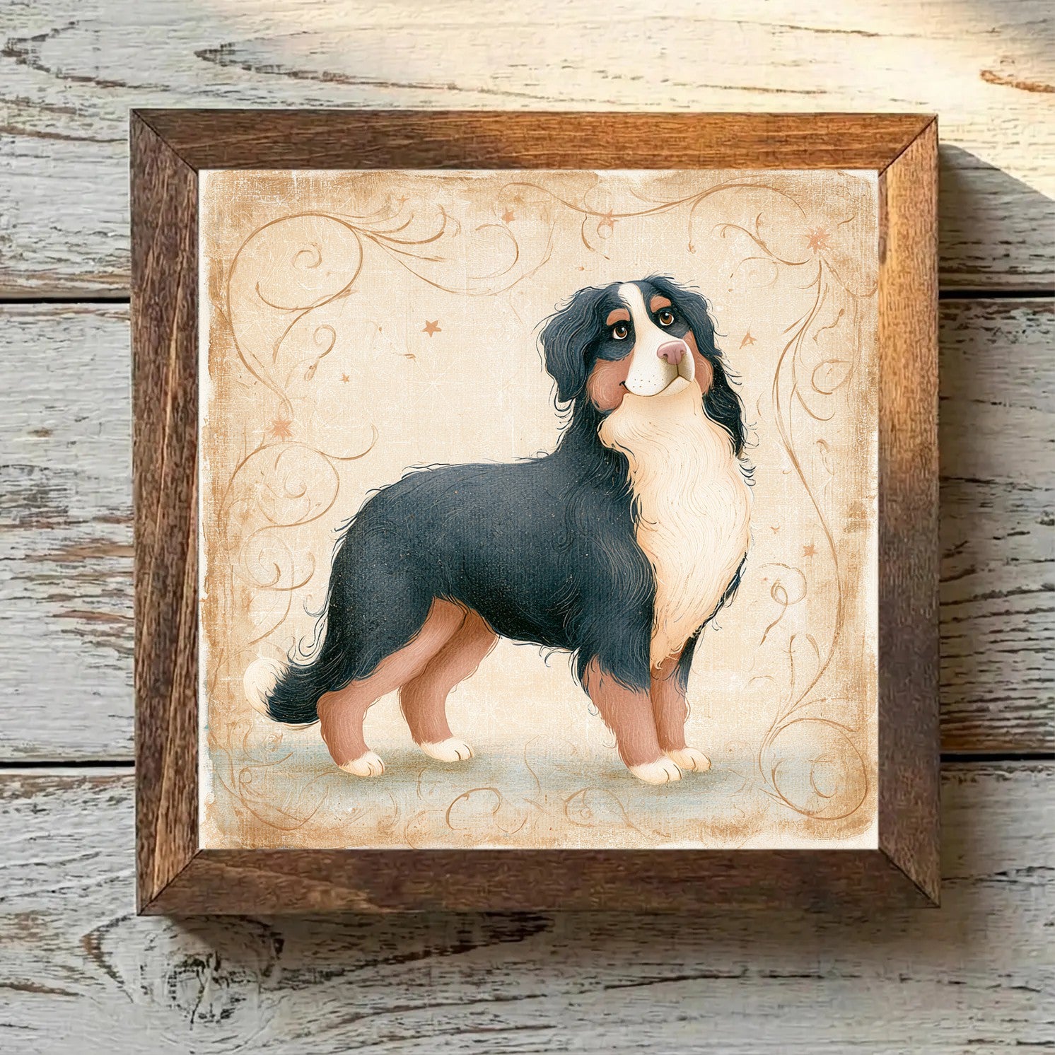 Bernese Mountain Dog Tricolor - Variation 1