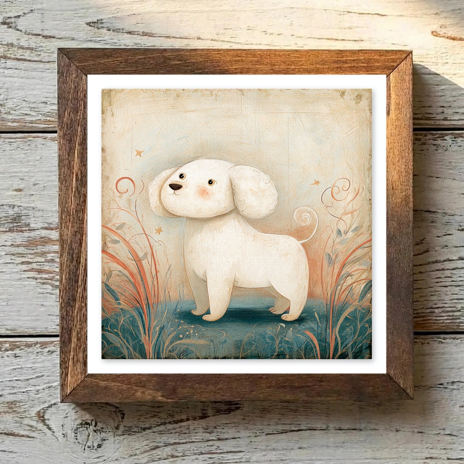 Bichon Frise White - Variation 1