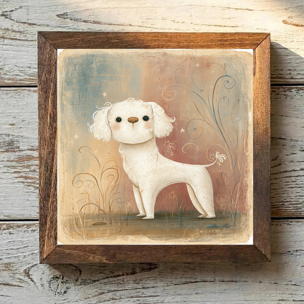 Bichon Frise White - Variation 3