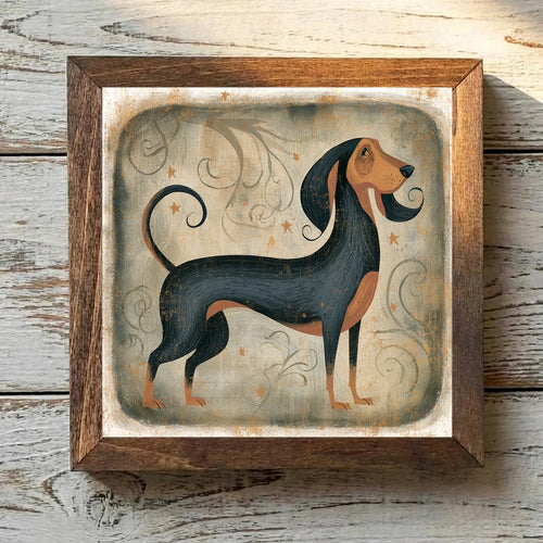 Black and Tan Coonhound Black & Tan - Variation 1