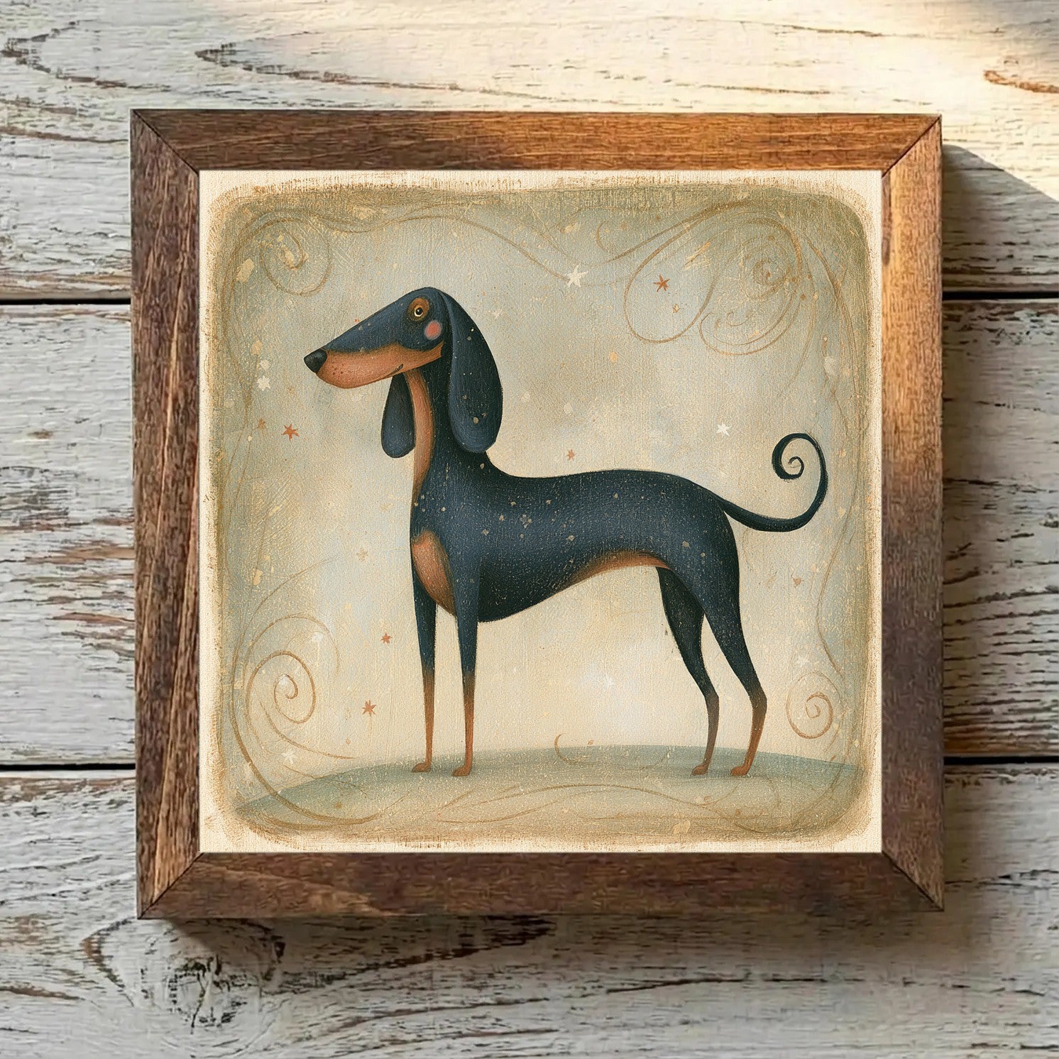 Black and Tan Coonhound Black & Tan - Variation 3