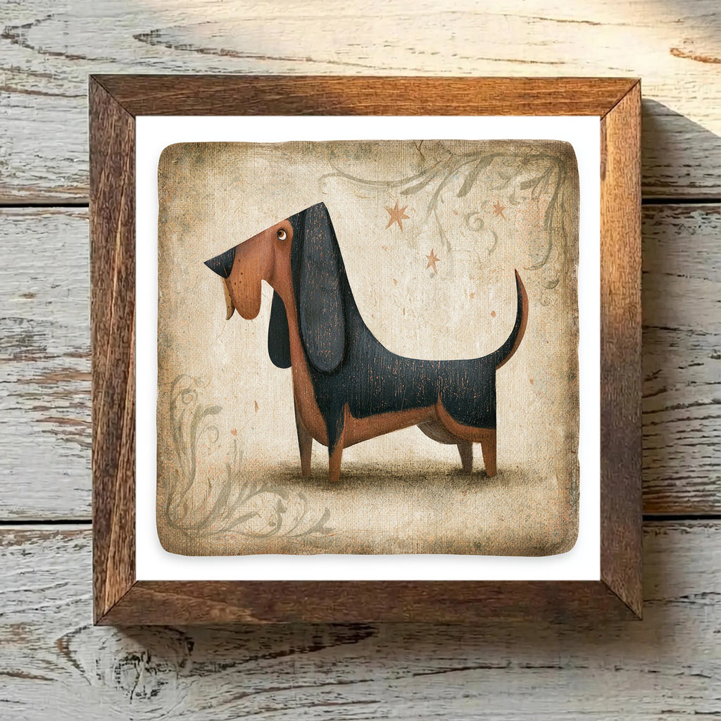 Bloodhound Black & Tan - Variation 4