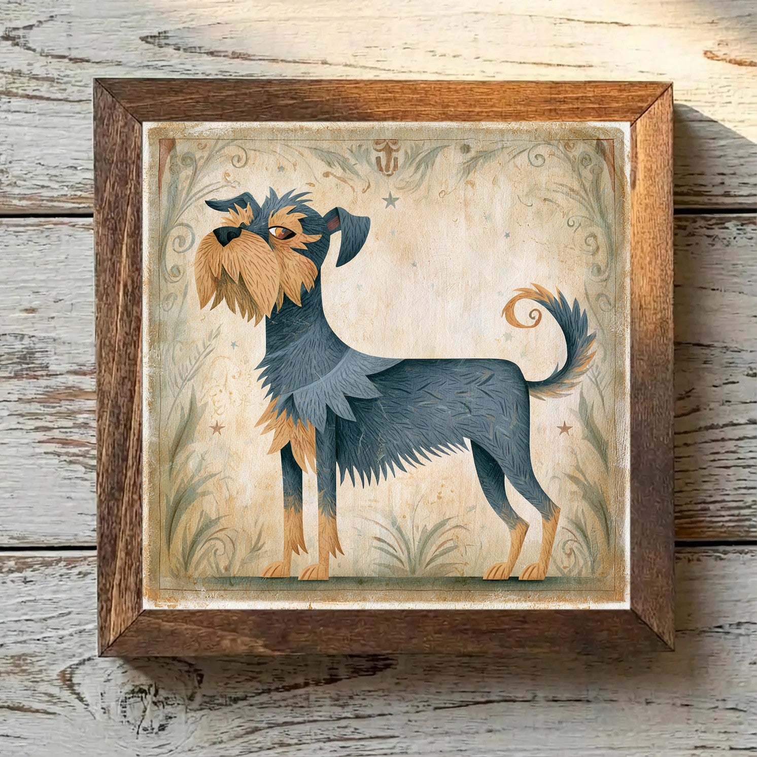 Border Terrier Blue & Tan - Variation 3