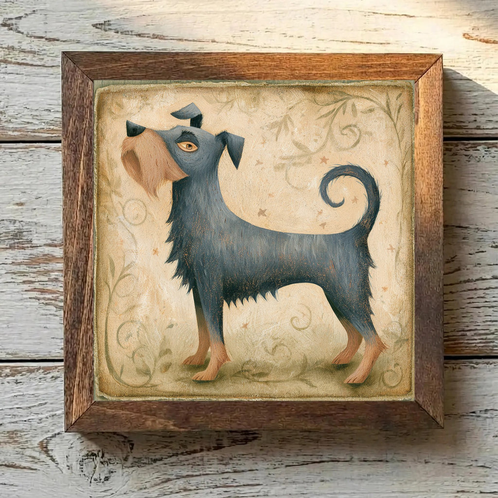 Border Terrier Blue & Tan - Variation 4