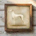 Borzoi White - Variation 1