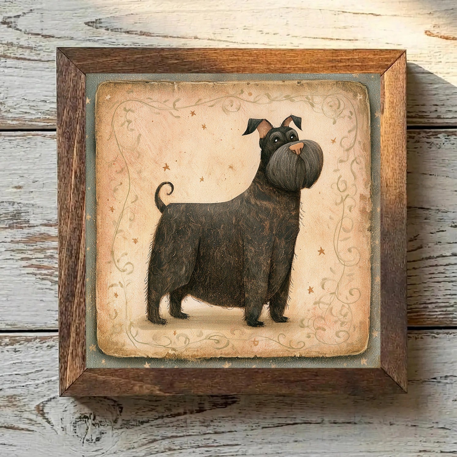Bouvier des Flandres Brindle - Variation 4