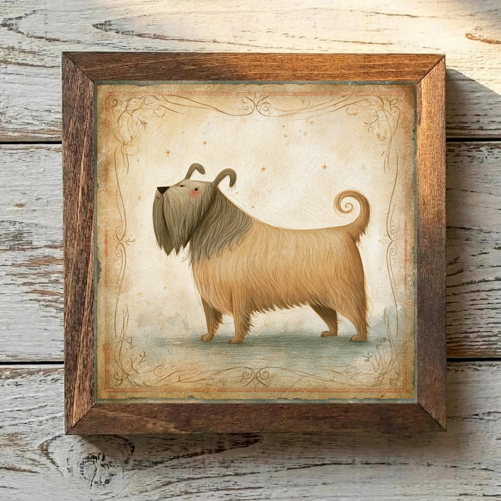 Briard Tawny - Variation 1