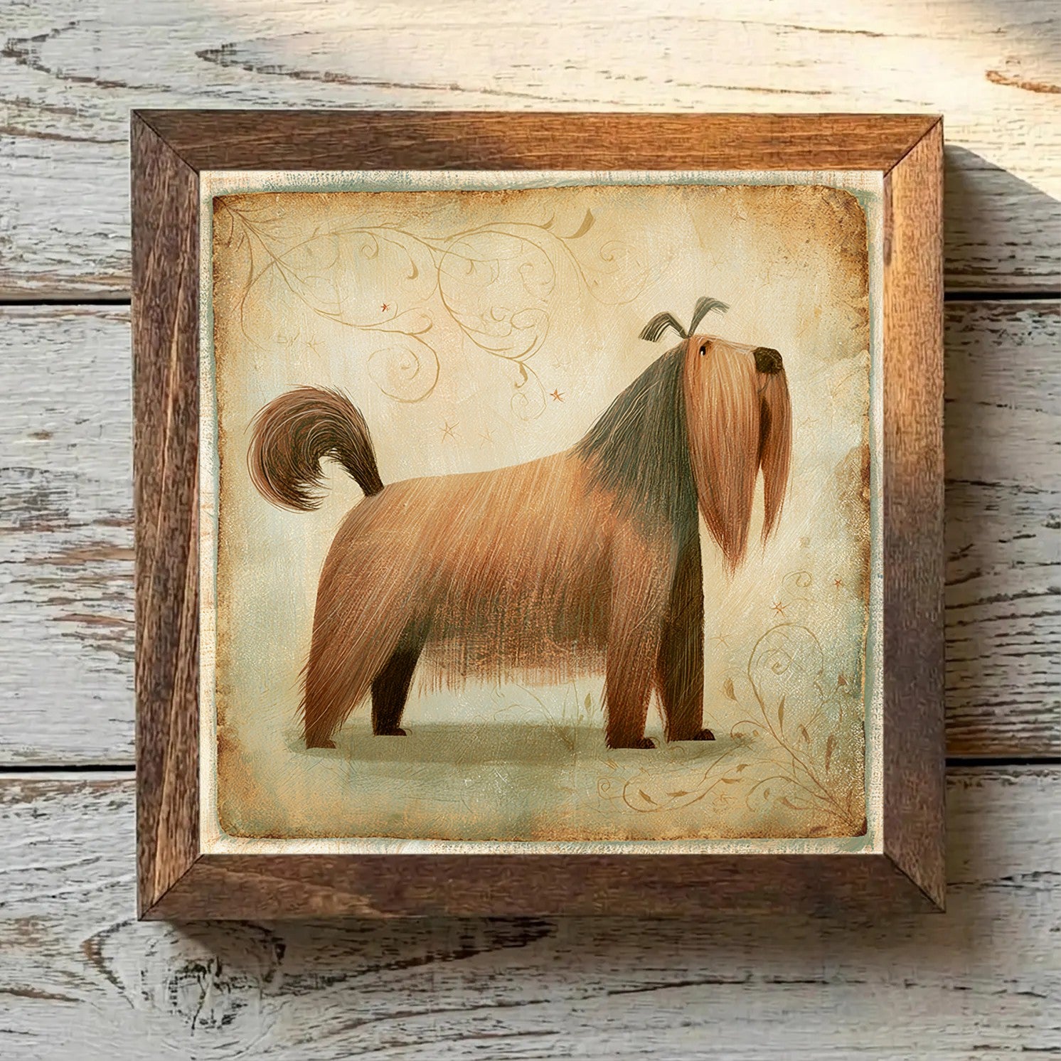Briard Tawny - Variation 2