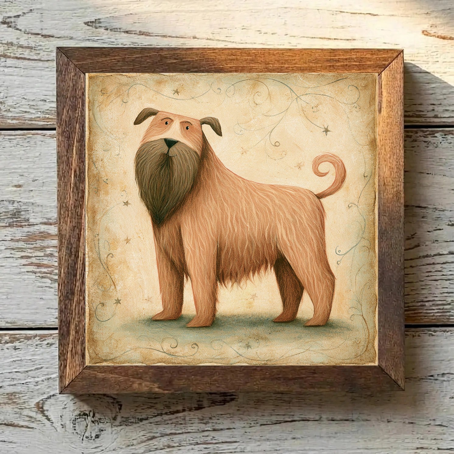 Briard Tawny - Variation 3
