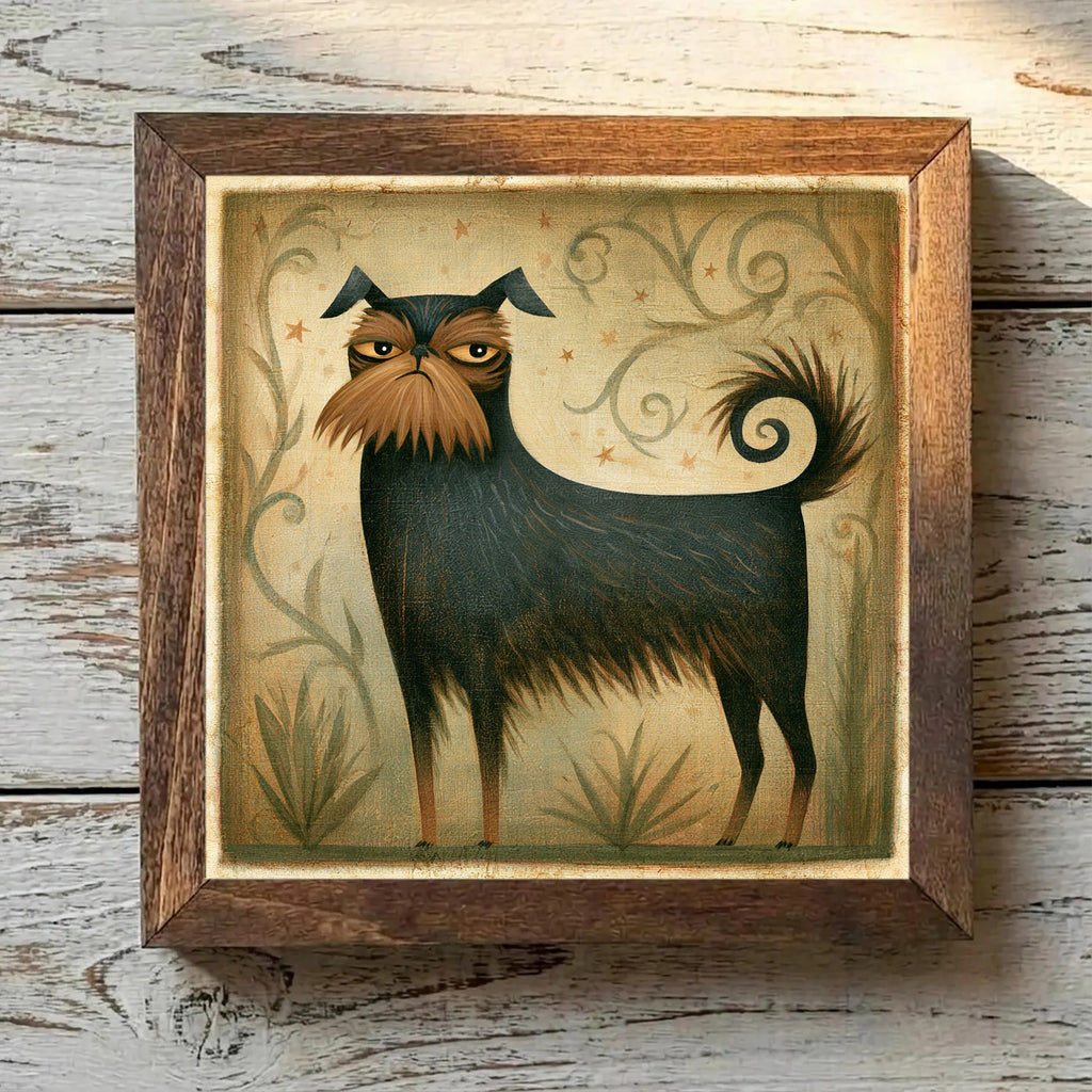 Brussels Griffon Black & Tan - Variation 3