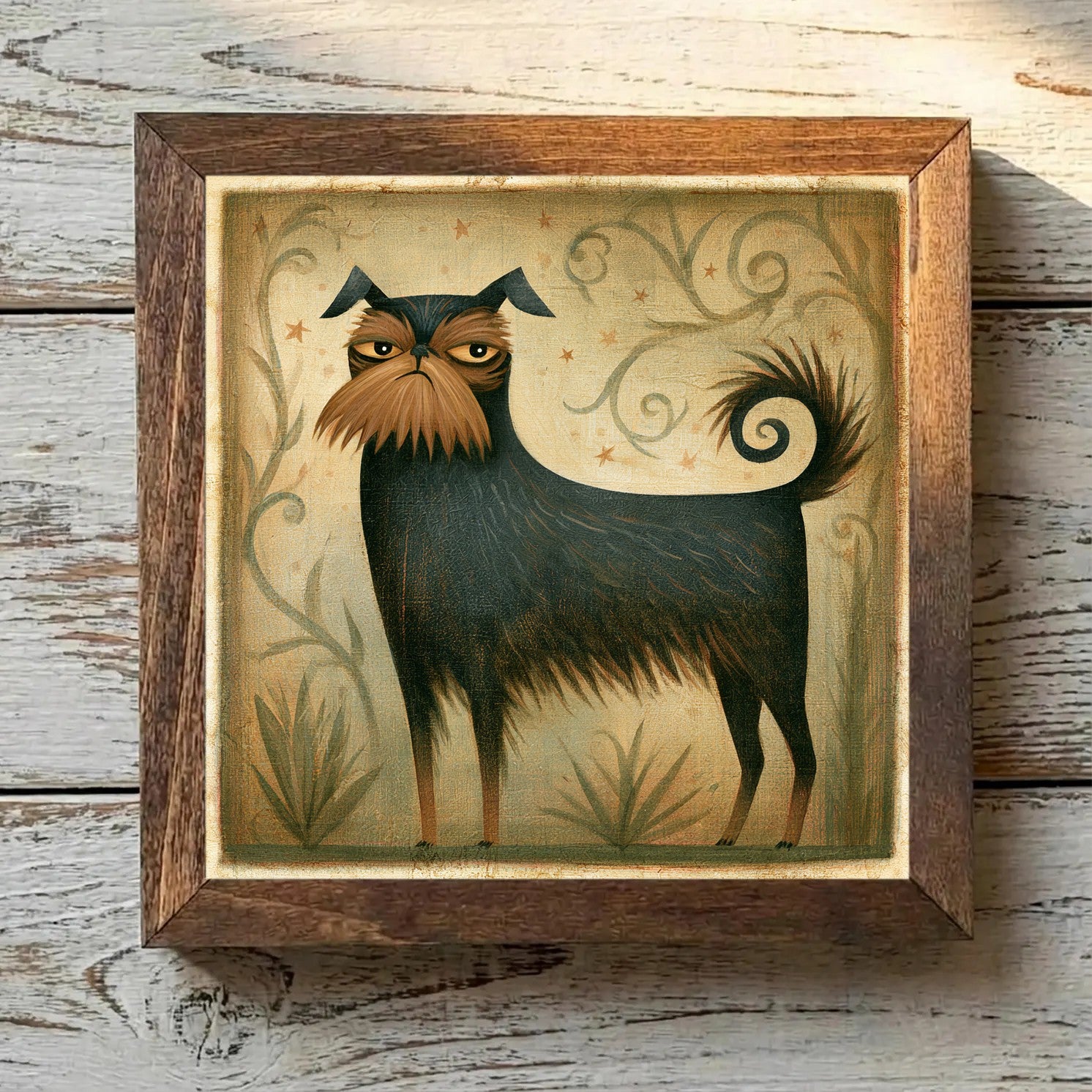 Brussels Griffon Black & Tan - Variation 3