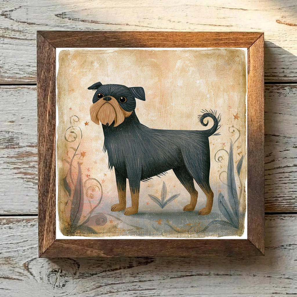 Brussels Griffon Black & Tan - Variation 4