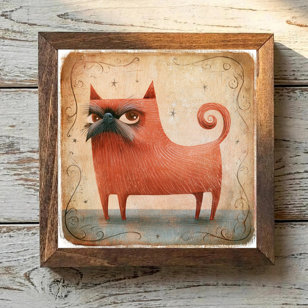 Brussels Griffon Red - Variation 1