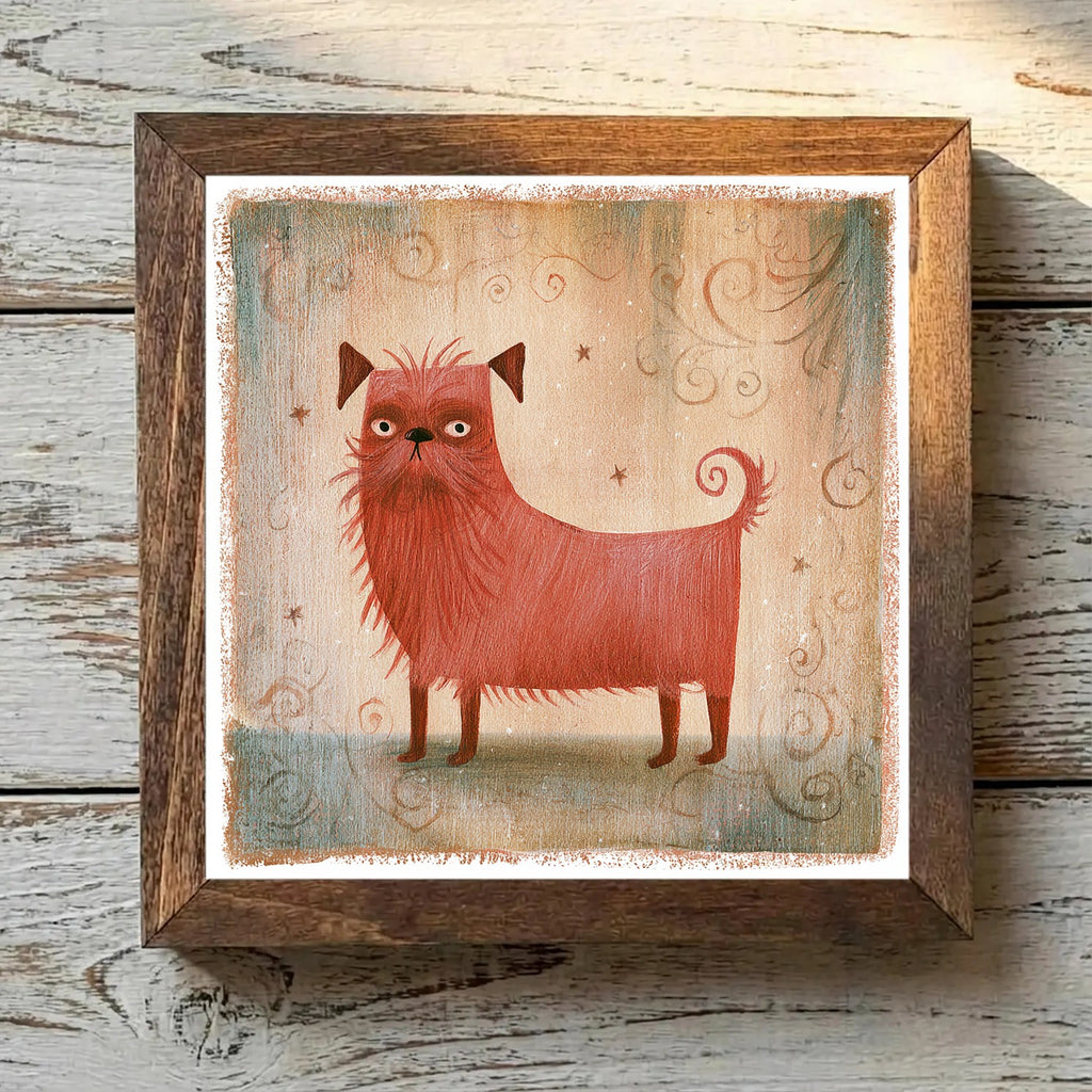 Brussels Griffon Red - Variation 2