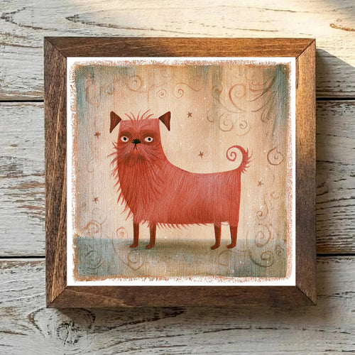 Brussels Griffon Red - Variation 2