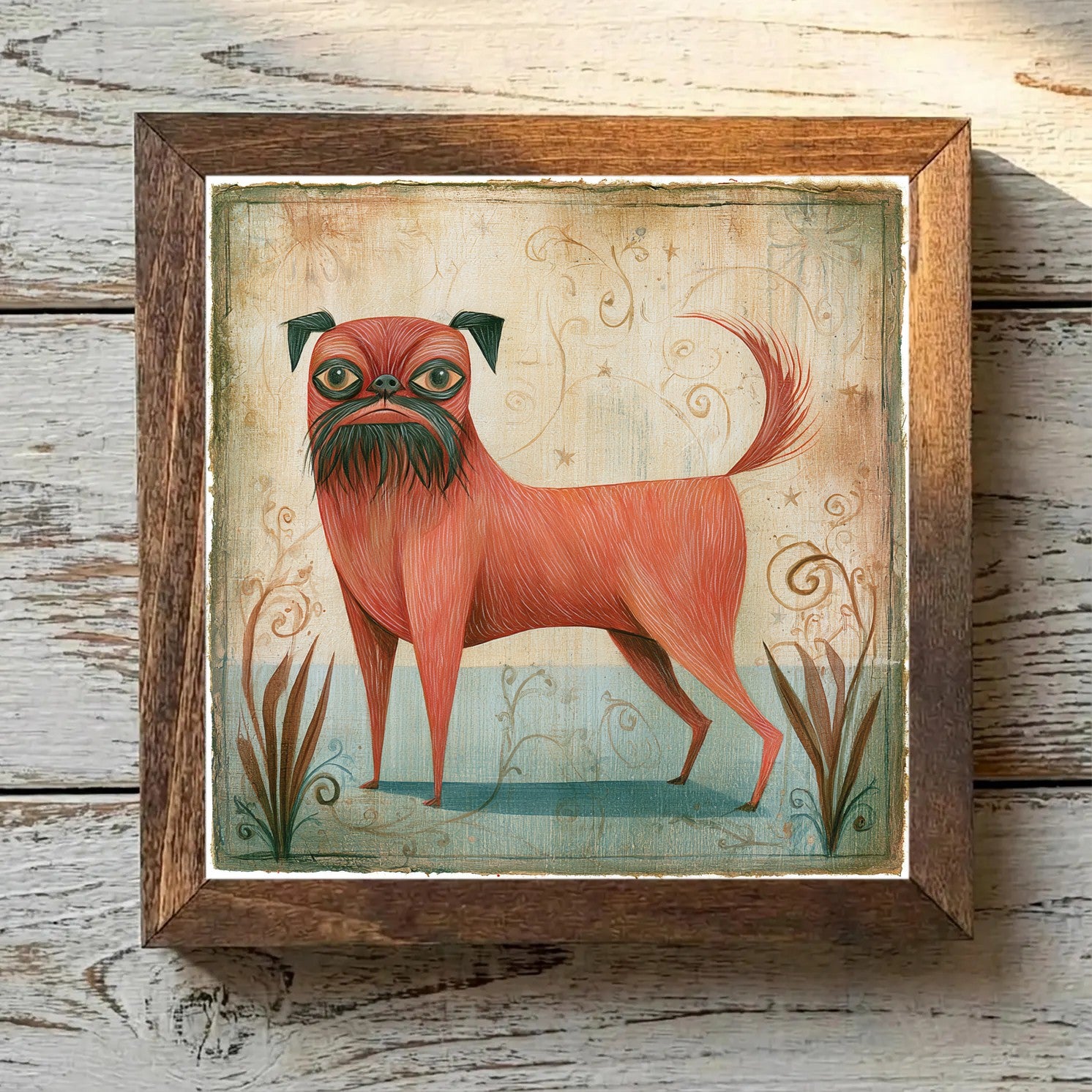 Brussels Griffon Red - Variation 4