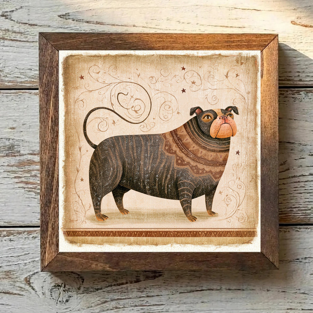 Bulldog Brindle - Variation 1