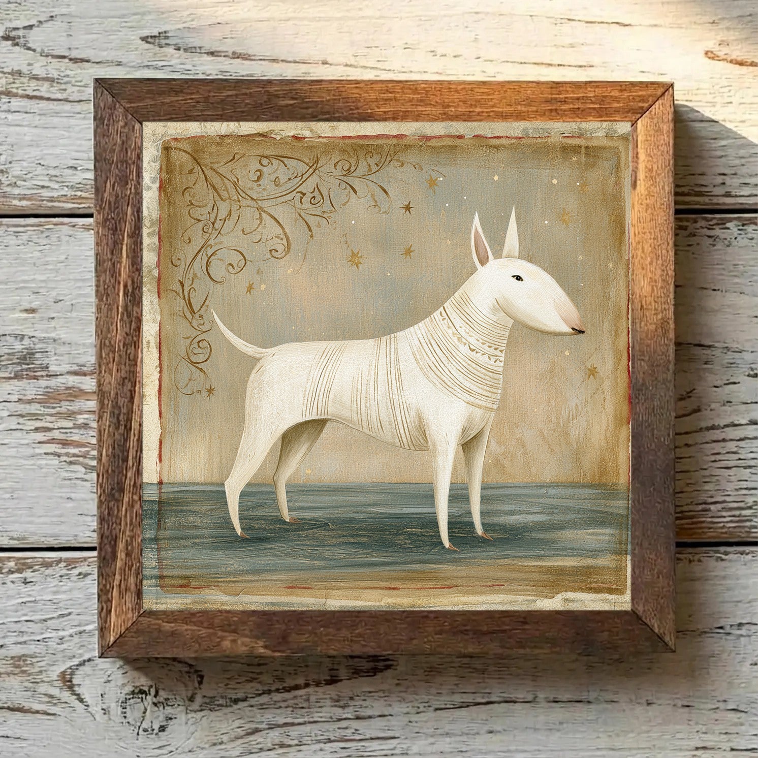 Bull Terrier White - Variation 1