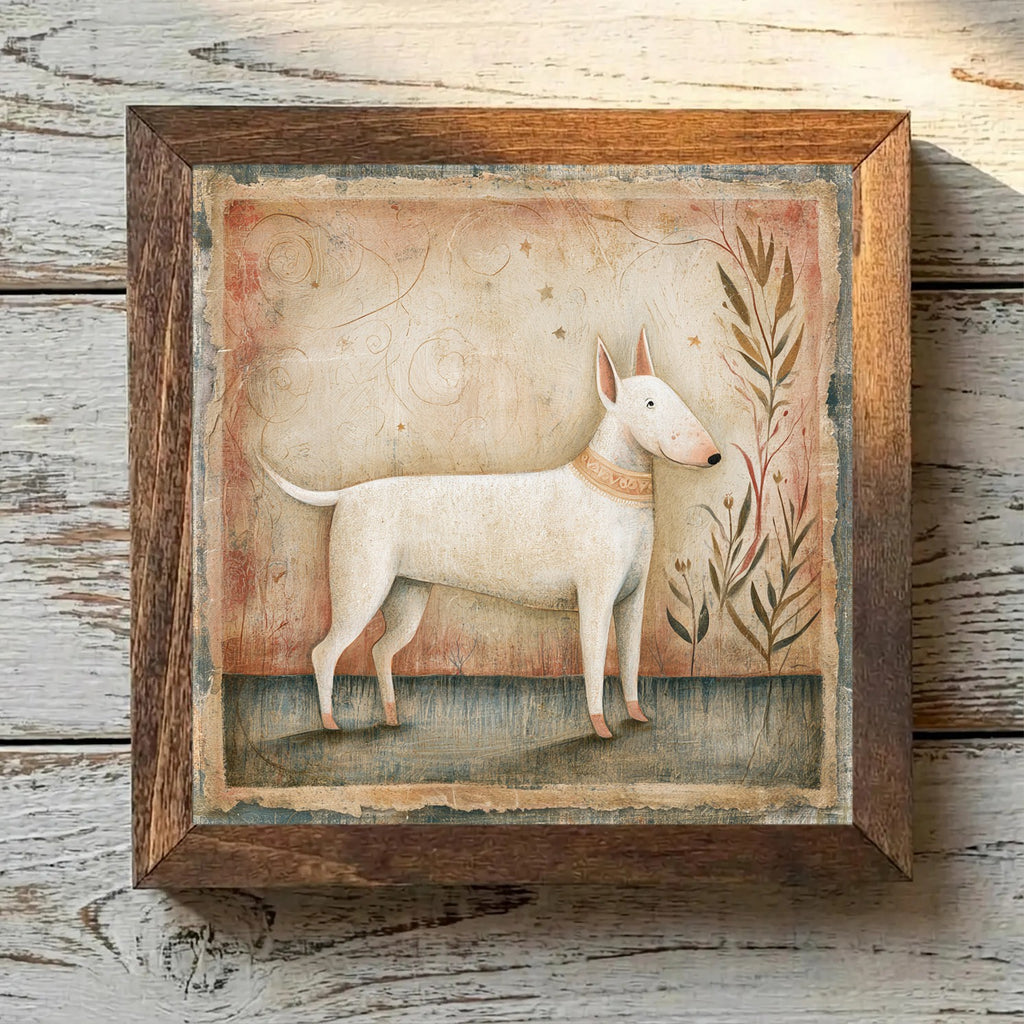 Bull Terrier White - Variation 2