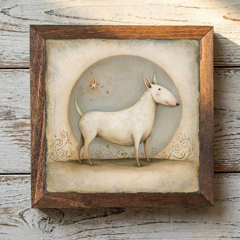 Bull Terrier White - Variation 3