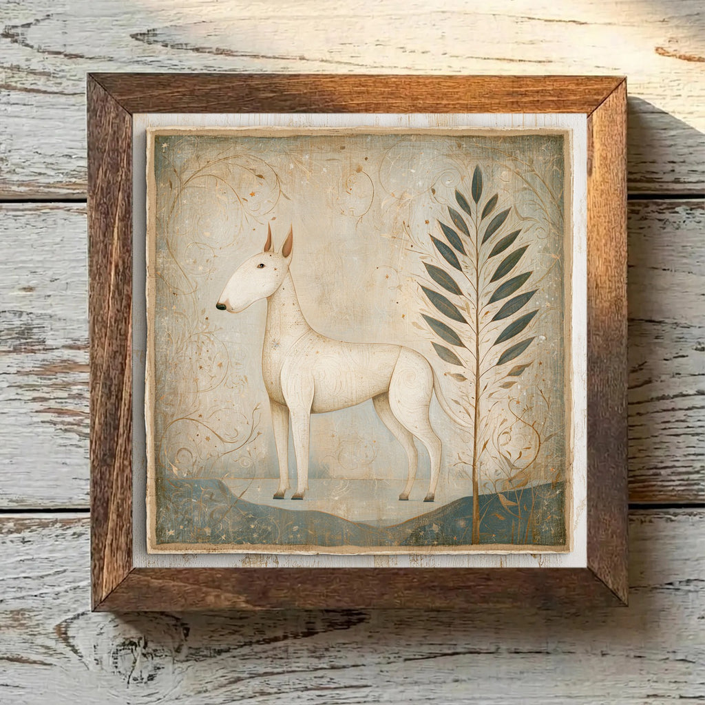 Bull Terrier White - Variation 4