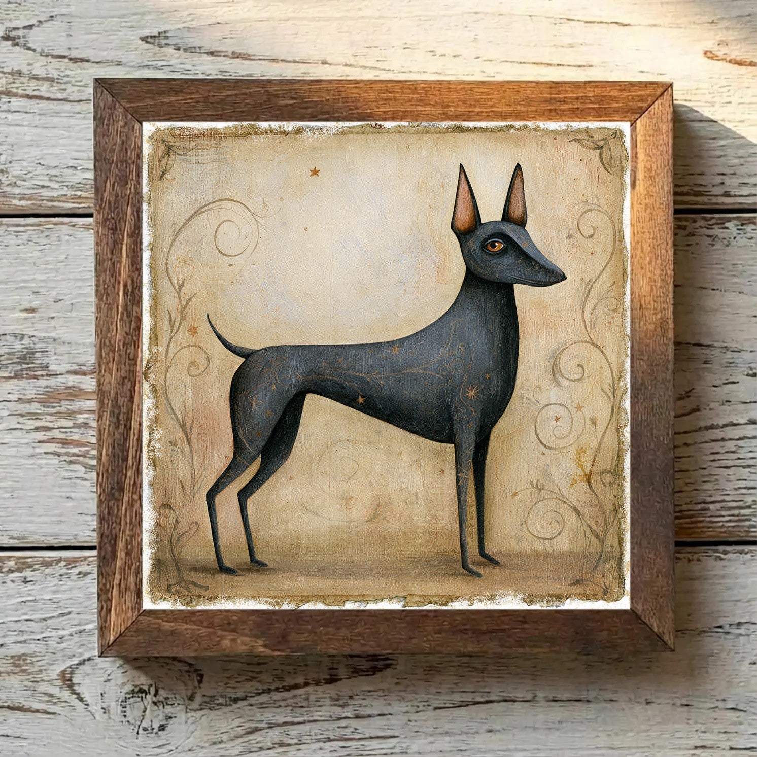 Canaan Dog Black - Variation 2