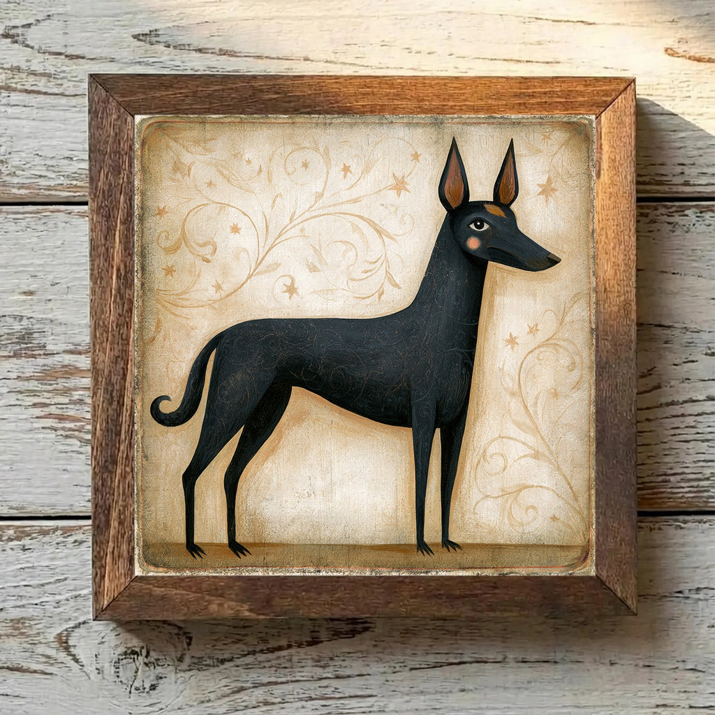 Canaan Dog Black - Variation 4