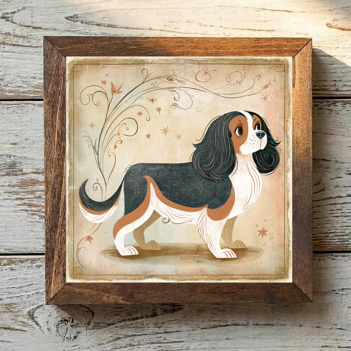 Cavalier King Charles Spaniel Tricolor - Variation 4