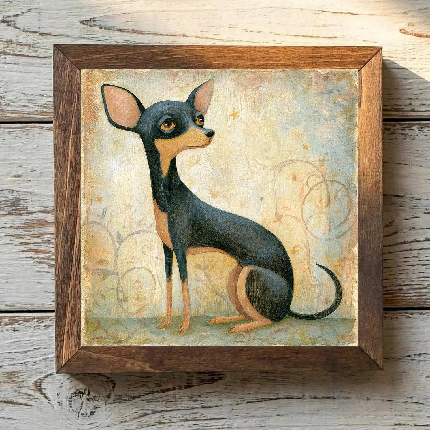 Chihuahua Black & Tan - Variation 2