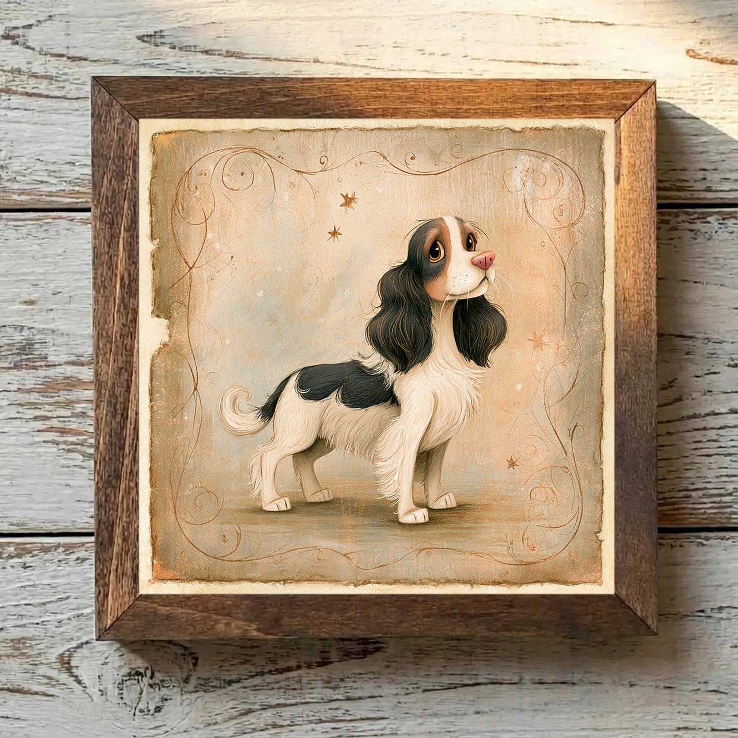 Cocker Spaniel Parti-color - Variation 3