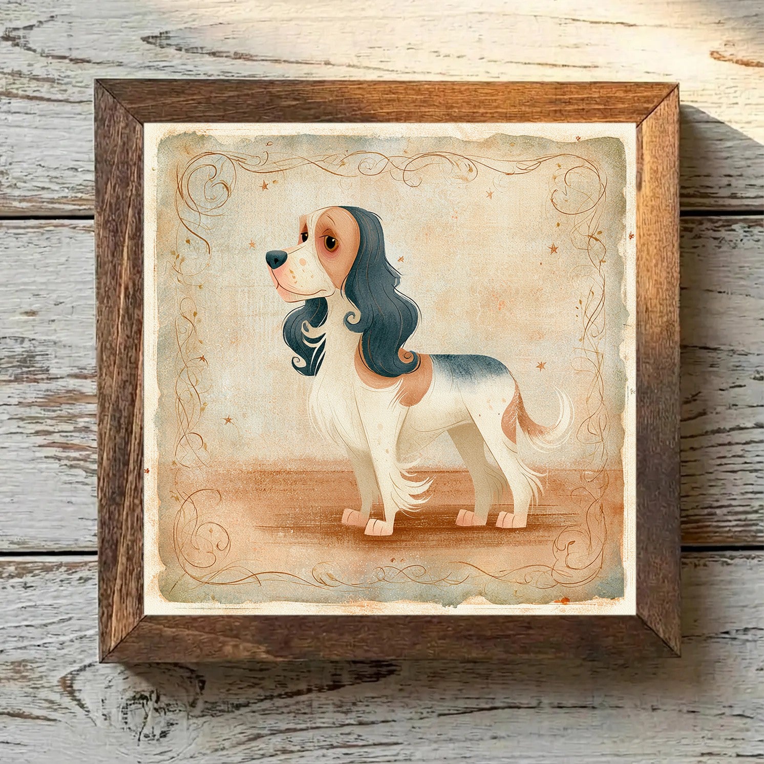 Cocker Spaniel Parti-color - Variation 4